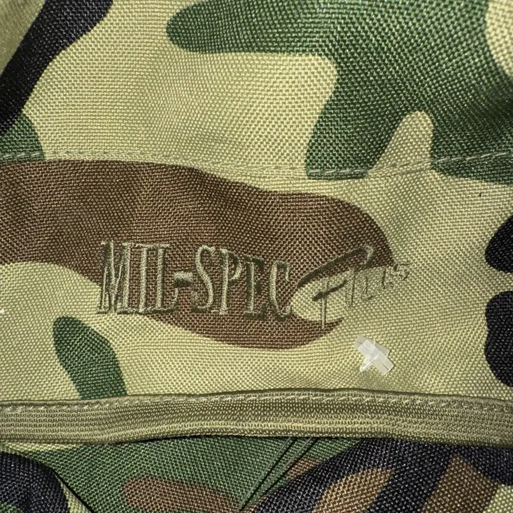 Vintage Mil-Spec Plus Woodland Camo Hunting Backpack Rucksack Large Y2K